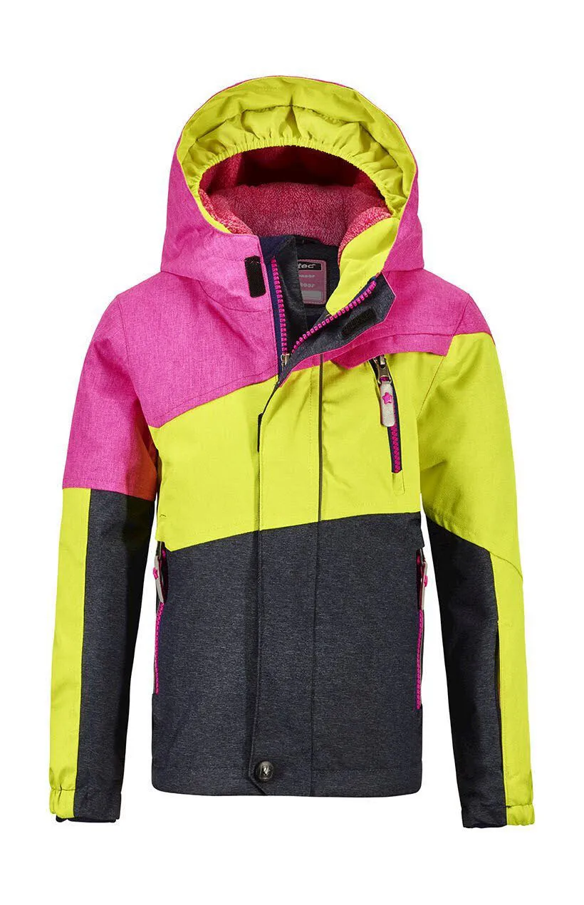 Killtec Viewy MNS Ski JCKT B Mädchen Skijacke Winterjacke neon pink NEU