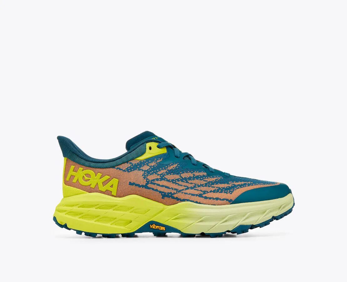 Hoka Speedgoat 5 Joggingschuhe Laufschuhe Sportschuhe Gelände Herren blau NEU