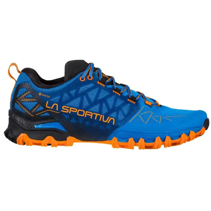 La Sportiva Bushido II GTX Joggingschuhe Laufschuhe Trailrunning Gore-Tex Outdoor Herren blau