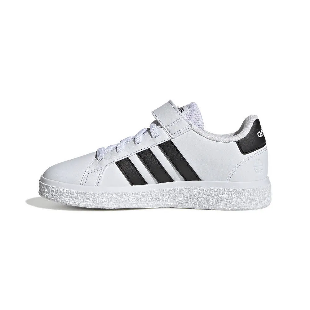 adidas GRAND COURT 2.0 EL K Kinder Sneaker Low Sportschuhe weiß