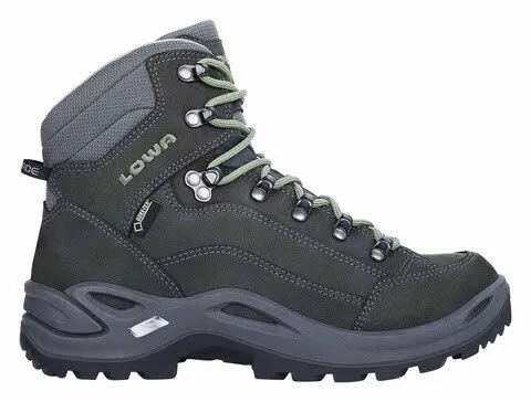 Lowa Renegade GTX MID WS Trekkingschuhe High Wanderschuhe Gore-Tex Damen grau