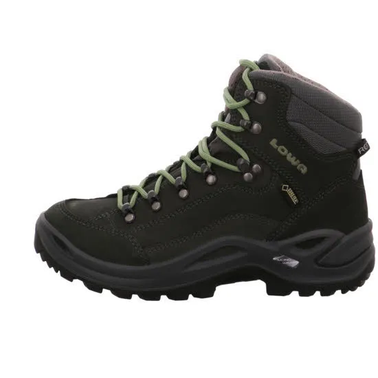 Lowa Renegade GTX MID WS Trekkingschuhe High Wanderschuhe Gore-Tex Damen grau