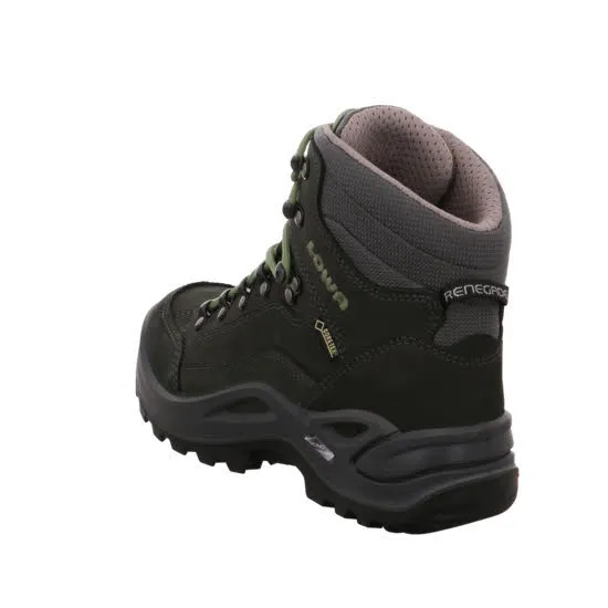 Lowa Renegade GTX MID WS Trekkingschuhe High Wanderschuhe Gore-Tex Damen grau