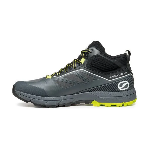 SCARPA Trekkingschuhe High HE Rapid Mid GTX Wanderschuh wasserdicht Herren grau