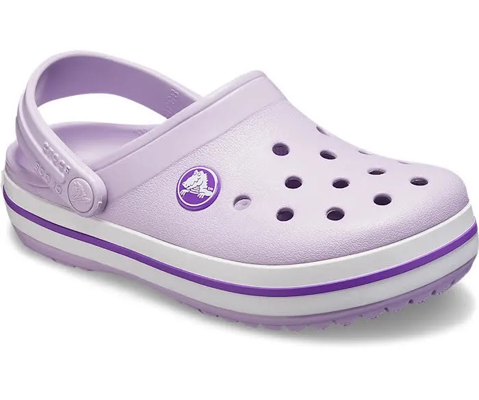 Crocs Crocband Clog Kinder sportliche Sandale lila