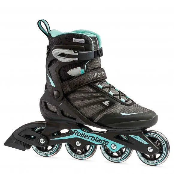 Rollerblade Zentrablade W Inliner mit Comfort Performance Liner Schwarz Damen