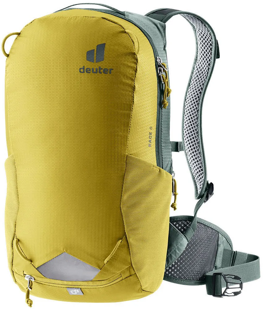 Deuter Race 8 Fahrradrucksack Wanderrucksack gelb NEU