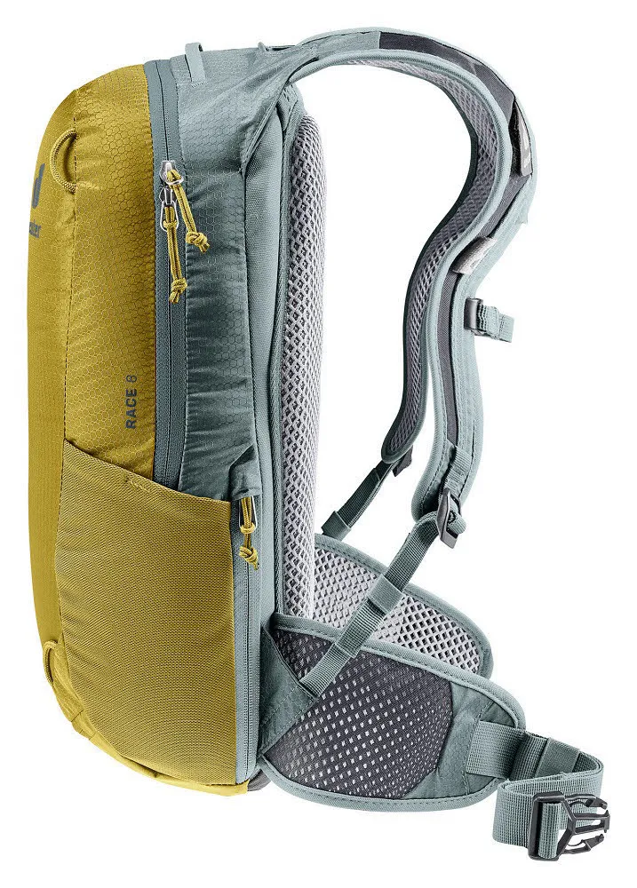 Deuter Race 8 Fahrradrucksack Wanderrucksack gelb NEU