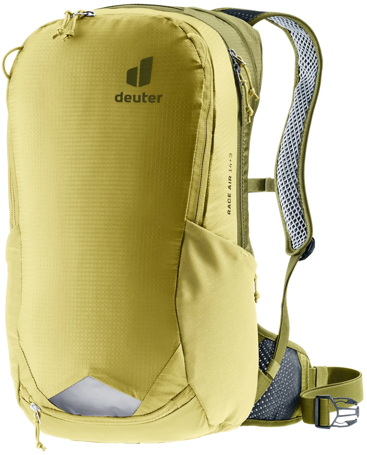 Deuter Race Air 14+3 Unisex Rucksack Fahrradrucksack grün