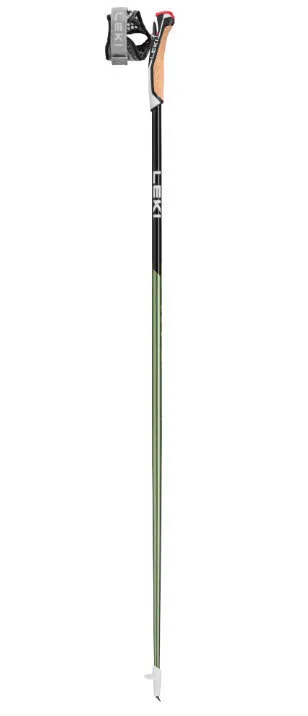 Leki Flash Carbon Unisex Nordic Walking Stöcke Wanderstöcke grün