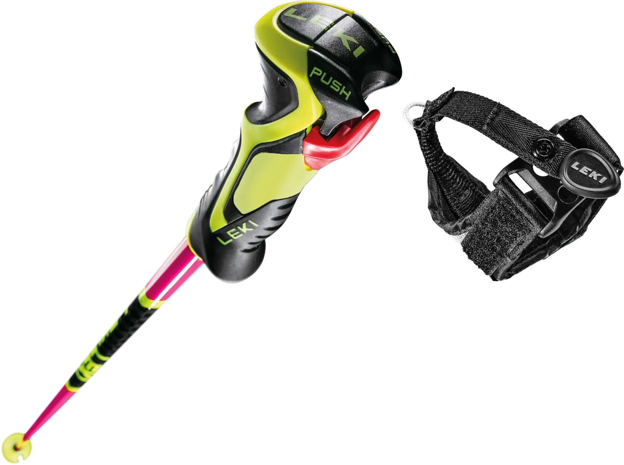 Leki WCR Lite SL 3D Skistöcke für Jugendliche Ski Alpin-Stöcke rosa NEU