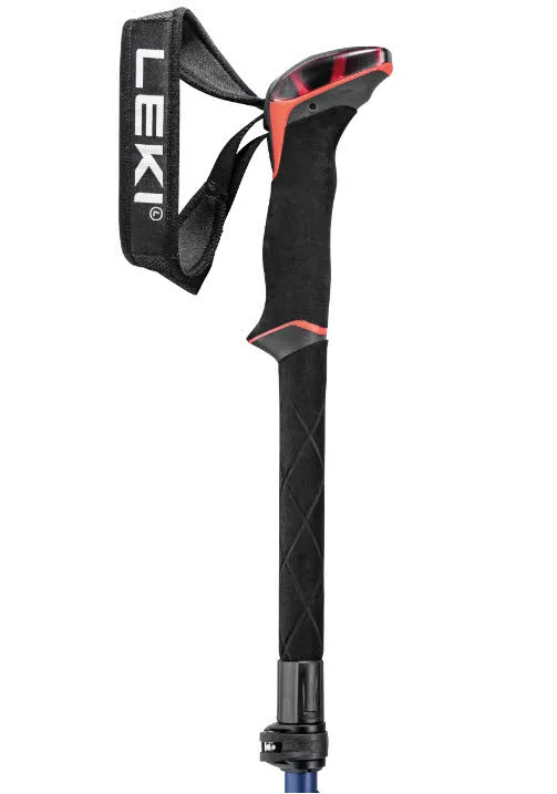 Leki Sherpa FX Carbon 22/23 Unisex Tourenski Stöcke Faltstöcke Ski Touring blau NEU