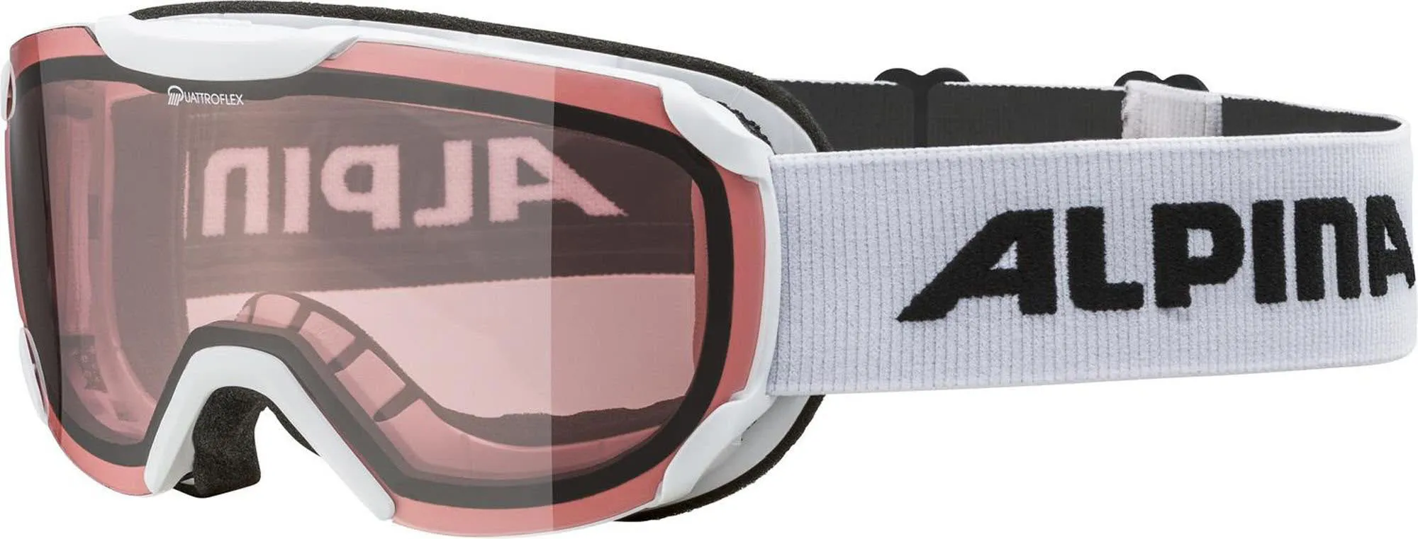 Alpina Thaynes Q Unisex Skibrille Snowboardbrille Wintersport Alpin white NEU