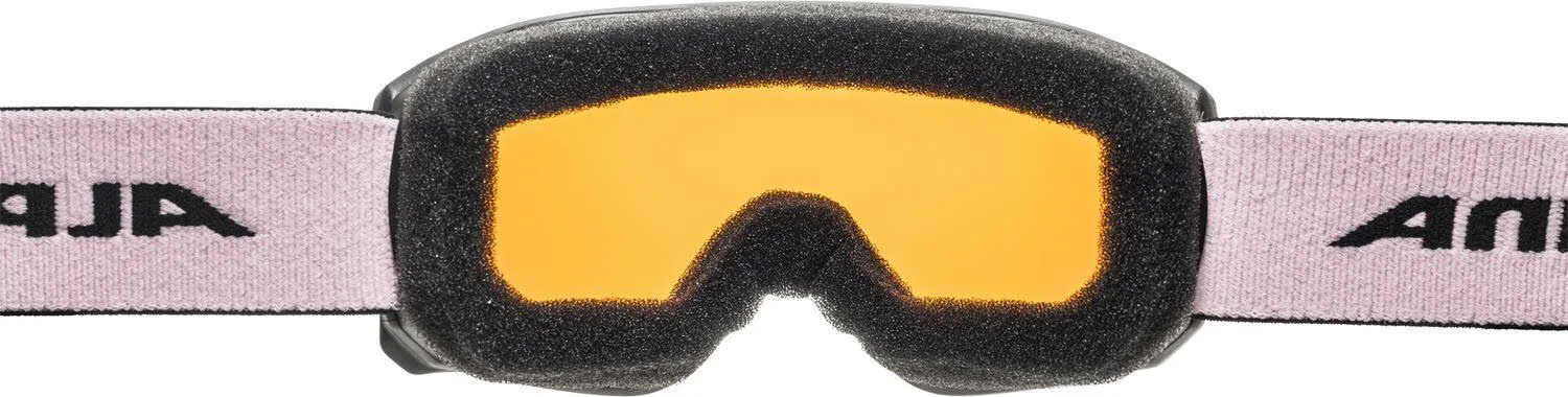 Alpina SCARABEO JR. Q-LITE Skibrille Kinder schwarz